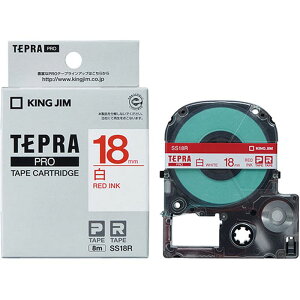 KING JIM LOW evPROe[vx 18mm ԕ KJ-SS18R [][AS]