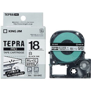 KING JIM �L���O�W�� �e�v��PRO�e�[�v �L���C ��/������ KJ-SS18KE [��][AS]