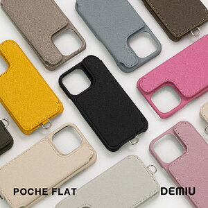 DEMIU f~E POCHE FLAT |VF tbg w 蒠^P[X X}zP[X [bpU[ {v v J[h iPhone16 Pro Max iPhone15 Pro Max iPhone 14 13 12 11 SE []