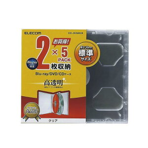yELECOM(GR)zCD DVDvP[X 2[ 5pbN NA[][EL]