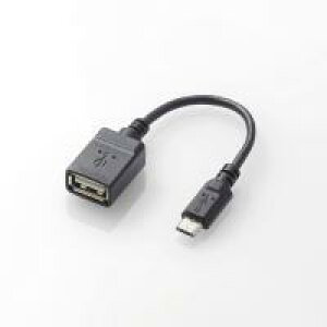 yELECOM(GR)z^ubgpOTGϊP[u X^_[h microB-AX USB2.0 0.1m ubN[][EL]