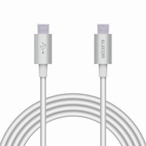 yELECOM(GR)zUSBP[u 2m Type-CIX - IX fɂϋv PDΉ Vo[[][EL]