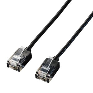 yELECOM(GR)zLANP[u Cat6A X[p[X 3m ubN RJ45RlN^ 10Gbps RoHSwߏ(10)[][EL]