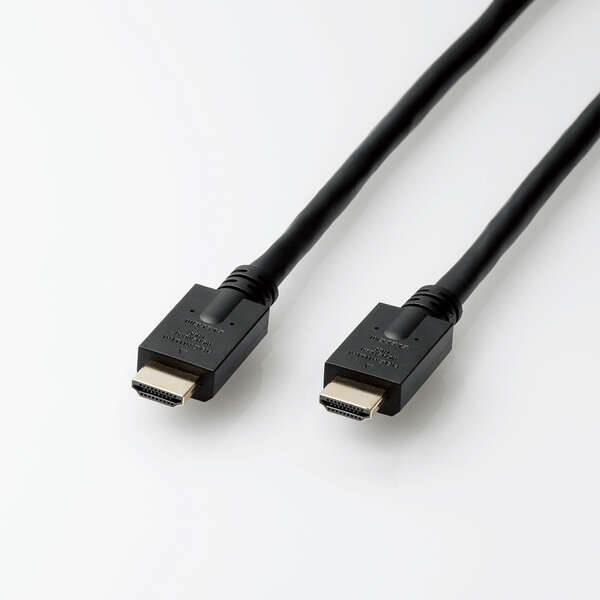ELECOM エレコム HDMIケーブル プレミアム 安全 5m 送料無料カード決済可能 イーサネット対応ブラック 4K対応 高速 EL ノイズ耐性