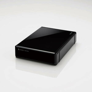 yELECOM(GR)zHDD Ot SeeQVaultKi USB3.2(Gen1) ubN 4TB[][EL]