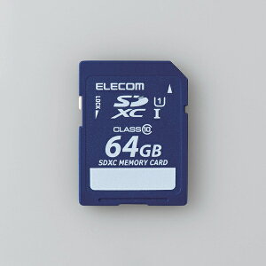 yELECOM(GR)zSD J[h 64GB Class10 f[^T[rX[][EL]