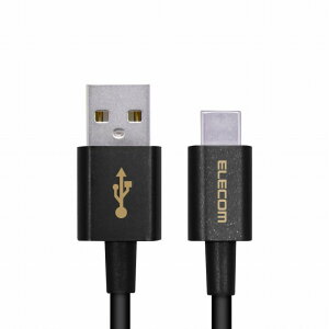 yELECOM(GR)zX}[gtHpUSBP[u USB(A-C) Fؕi 炩ϋv 0.3m ubN[][EL]