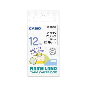 �yCASIO(�J�V�I)�z�A�C�����z�e�[�v XR-12VWE ���ɍ����� �l�[�������h ���x�����C�^�[ ���x�� [��][KM]