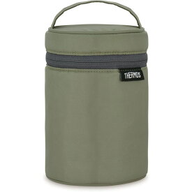 【THERMOS/サーモス】 スープジャーポーチ 300~500ml用 保温力アップ 背面ポケット付き アイソテック2断熱構造 カーキ RET-002 KKI [▲][KM]