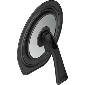 yTHERMOS/T[Xz ܂肽݃X^ht^ 16cmΉ  KX \ʃR[eBO tCp ̊W KLF-001 BK [][KM]