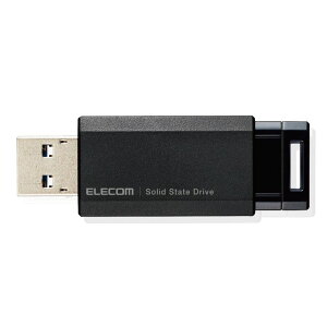 yELECOM(GR)zSSD Ot |[^u 500GB ^ mbN USB3.2(Gen1)Ή ubN PS4 PS4Pro PS5[][EL]