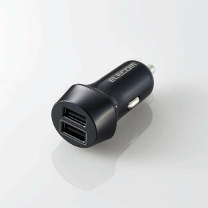 yELECOM GRzVK[\Pbg J[`[W[ vo12W 2|[g USB A ×2 ܂[d y iPhone Android eΉ z  [d ubN [][EL]