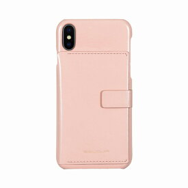 【Eblouir（エブルイ）】背面カバー型スマホケース iPhone XS / X BackPack Bar ピンク スマートフォンケース スマホケース[▲][R]