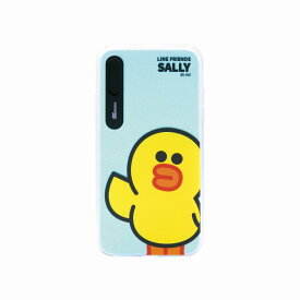 【LINE FRIENDS（ラインフレンズ）】背面カバー型スマホケース iPhone XS / X LIGHT UP CASE ベーシック サリー スマートフォンケース スマホケース[▲][R]