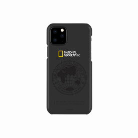 【National Geographic(ナショナル ジオグラフィック)】iPhone 11 Pro Global Seal Slim Fit Case ブラック 背面カバー型 スマートフォンケース スマホケース[▲][R]