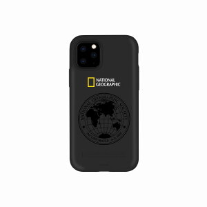 【National Geographic(ナショナル ジオグラフィック)】iPhone 11 Pro Global Seal Double Protective Case ブラック 背面カバー型 スマートフォンケース スマホケース[▲][R]
