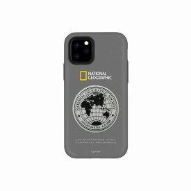【National Geographic(ナショナル ジオグラフィック)】iPhone 11 Pro Global Seal Metal-Deco Case チタン 背面カバー型 スマートフォンケース スマホケース[▲][R]