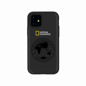 【National Geographic(ナショナル ジオグラフィック)】iPhone 11 Global Seal Double Protective Case ブラック 背面カバー型 スマートフォンケース スマホケース[▲][R]