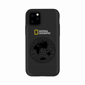 【National Geographic(ナショナル ジオグラフィック)】iPhone 11 Pro Max Global Seal Double Protective Case ブラック 背面カバー型 スマートフォンケース スマホケース[▲][R]