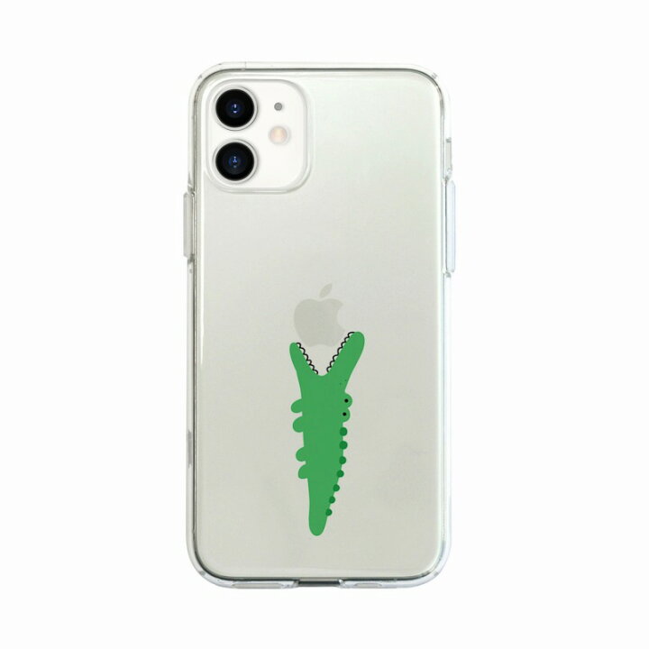 楽天市場 Akan エイカン Iphone12 Mini ソフトクリアケース モグモグワニ 背面カバー型 スマホケース R ホビナビ