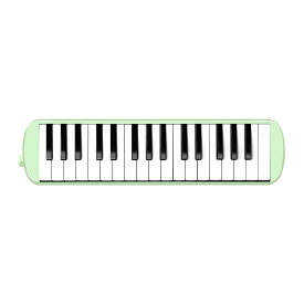 【楽天1位 3年保証】 鍵盤ハーモニカ 32鍵 小学生 子供 14色カラー ハードケース付き ドレミ音階シール付き 立奏 卓奏 両対応 吹き口 ホース セット 小学校 幼稚園 音楽 授業 おすすめ 入学準備 入園準備 音楽 授業 カラフル プレゼント ピンク ブルー