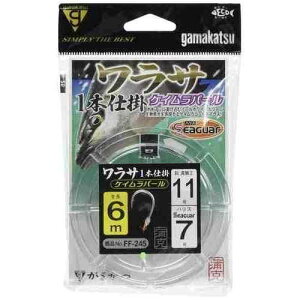 GAMAKATSU ���܂��� �����T1�{�d�| 6M �P�C�����p�[�� FF245 11-7
