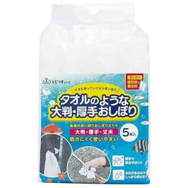 アートナップ FT-013 タオルのような大判厚手おしぼり 5本入