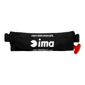 ima �A���Y�f�U�C�� INFLATABLE LIFE BELT logo #T-LJ010 BLACK