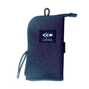 Raiz Factory LINHA ���C�Y�t�@�N�g���[ ���[�j�A SOP-02 FOLDING D/P POUCH BLACK