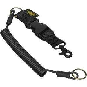 TOHO ���M�Y�� SUBROC SPIRAL LEASH CORD/LONG/BLACK