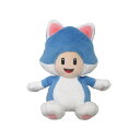[お買い物マラソン限定P2倍最大30％ 2000円クーポン配布] スーパーマリオ 3Dワールド ネコキノピオ S 約18.5cm ぬいぐるみ グッズ 新品 *即納