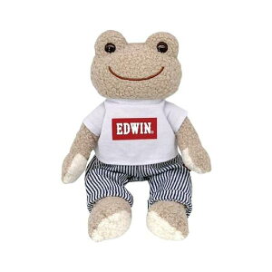EDWIN×かえるのピクルス ビーンドール Tシャツ グッズ ぬいぐるみ おもちゃ 新品 *