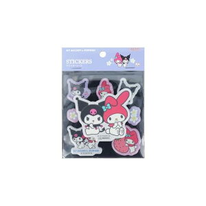 マイメロディ サンリオ&クロミ シール グリッターシール New Life Collection キャラクター グッズ おもちゃ 新品 *即納