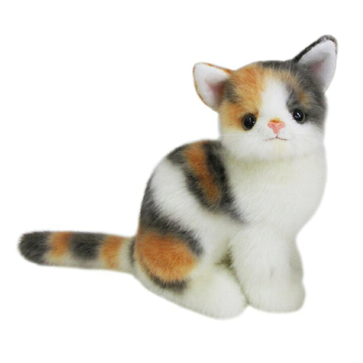 楽天市場】日本製 グレイスフル ミケ 座り ぬいぐるみ 猫 高さ23cm I 