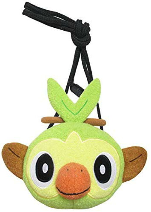 楽天市場 10 Offクーポン 超目玉 ポケットモンスター ぬいぐるみ サルノリ フェイス がまぐちポシェット 高さ17cm ポケモン Pokemon ソード シールド ほびすと