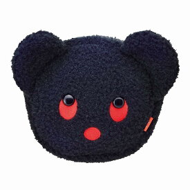 ディックブルーナ ブラックベア フェイスポーチ 全長18cm ぬいぐるみ*