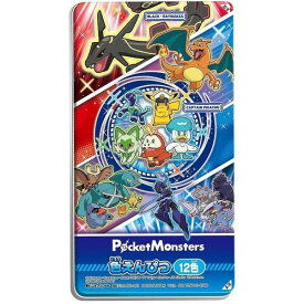 [クーポン利用で10%off][超目玉]ショウワノート ポケットモンスター 色えんぴつ12色 いろえんぴつ カンケース 缶ケース わくわく新学期シリーズ 691013