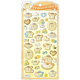 クラックス 正規品 ポムポムプリン サンリオ うるちゅるポップシール ベビー シール交換 おもちゃ 雑貨 新品 * 即納