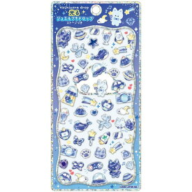 極少量入荷 カミオジャパン 正規品 光るジュエルプチドロップステッカー ほしぞらどろっぷ シール交換 シール帳 グッズ 新品 * 即納
