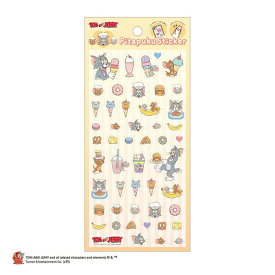 クラックス 正規品 ぴたぷくステッカー シール トムとジェリー シール交換 シール帳 グッズ 新品 * 即納