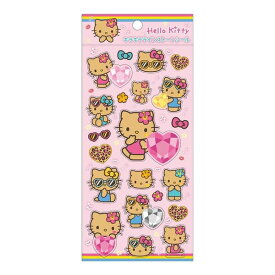 ケイカンパニー 正規品 サンリオキャラクターズ キラキララインストーンシール ハローキティ(日焼け) グッズ 新品 * 即納