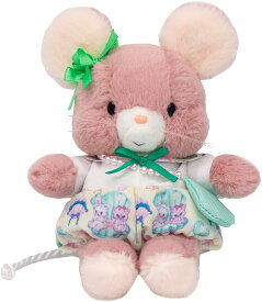 レトロぬいぐるみこれくしょんminiQピッピ SWIMMER衣装＆ポーチセット（イエロー） グッズ 雑貨 おもちゃ *