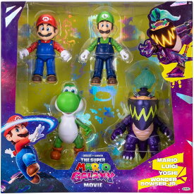 ザ・スーパーマリオギャラクシー・ムービー アクションフィギュア スペシャルセット グッズ おもちゃ USJ 新品 *