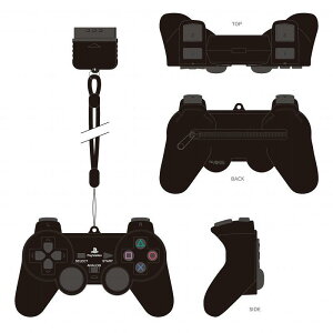 PlayStation DUALSHOCK �u���b�N �V���R�[���|�[�` �X�g���b�v&�`���[���t���V���R������������ �O�b�Y �ʂ������ �������� �G�� �V�i *���[