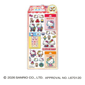 クラックス 正規品 みにちゅあポップシール サンリオ ハローキティ 立体 シール交換 グッズ 新品 * 即納