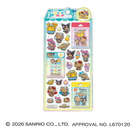 クラックス 正規品 みにちゅあポップシール サンリオキャラクターズ きらめきトロピカル 立体 シール交換 グッズ 新品 * 即納