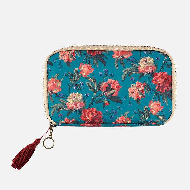 楽天市場】ほぼ日 ひきだしポーチ・姉LIBERTY FABRICS Decadent Blooms 