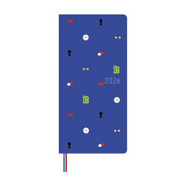ほぼ日手帳2026 / weeks ［スリム縦長］ 4月はじまり / 週間手帳 週間レフト名探偵コナン/メモリアルコナン・コナンモチーフ