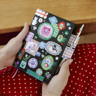 ほぼ日手帳 / 手帳カバー / オリジナル［A6サイズ］北岸由美/しろねこのテーブルデコレーション