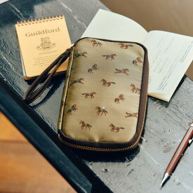 ほぼ日　ちいさいひきだしポーチタイ＆チーフ 駆ける馬